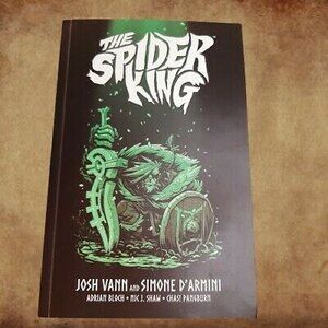 SIGNED The Spider King Graphic Novel Comic Josh Vann Simone D'Armini Kickstarter